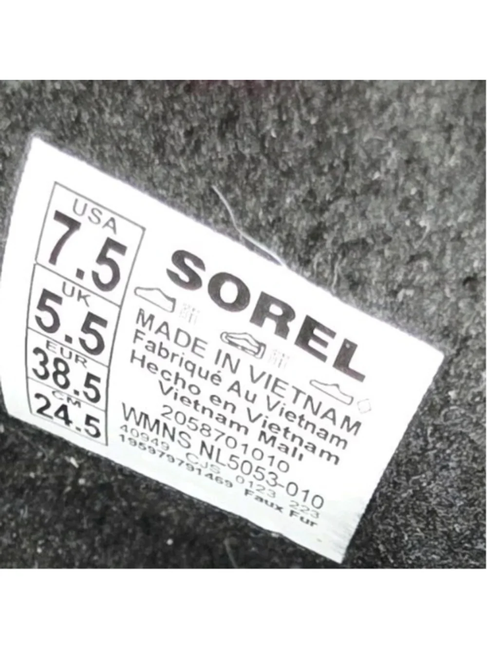Sorel ONA RMX Black Puffy Waterproof Insulated Slip On Shoes Mules Women's 7.5 - Picture 6 of 7